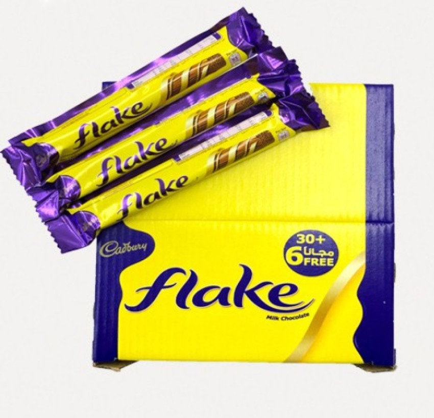 Cadbury Flake Chocolate Bar 4 Pack Multipack 102g - Tesco Groceries