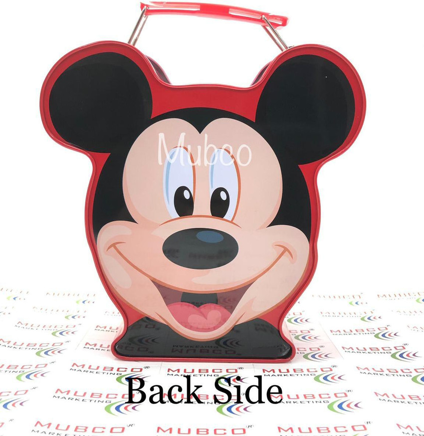 Mubco Metal Mickey Mouse Cartoon Character Piggy Bank | Saving ..., image size:850x874