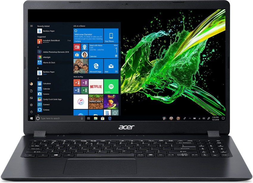 Acer Aspire 3 AMD Ryzen 3 Dual Core 3300U 4 GB 1 TB HDD Windows