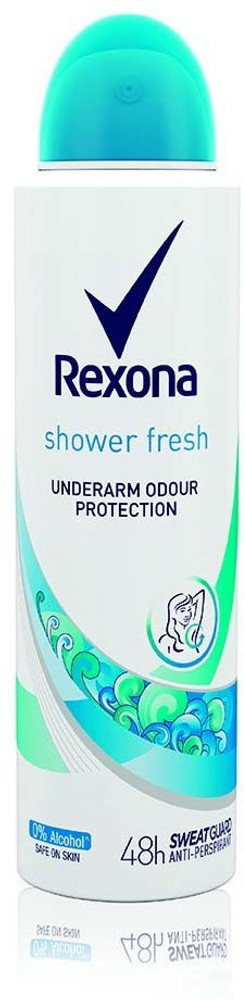 Rexona Shower Fresh , Aloe Vera , Advanced Whitening UOP 150ML (3) Deodorant  Spray - For Men & Women - Price in India, Buy Rexona Shower Fresh , Aloe  Vera , Advanced