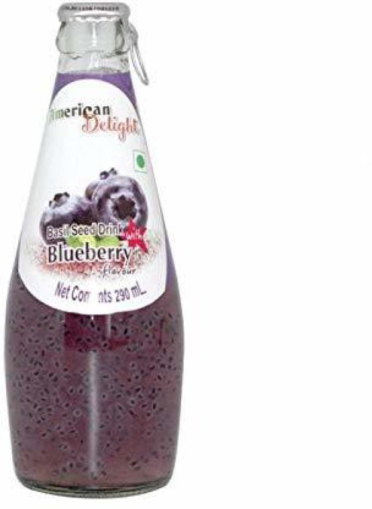 Jai Jinendra American Delight Blueberry Flavour Basil Seeds Drink