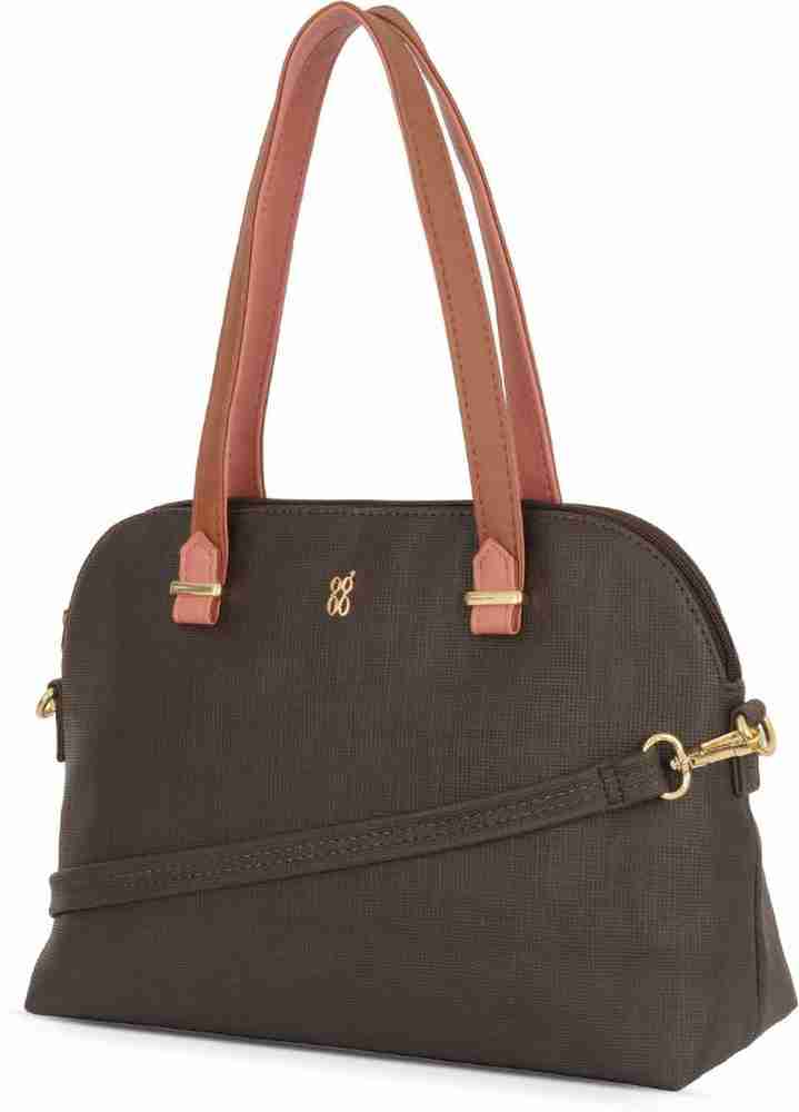 Buy Baggit Women Brown Shoulder Bag Dark Brown Online @ Best Price in India  | Flipkart.com