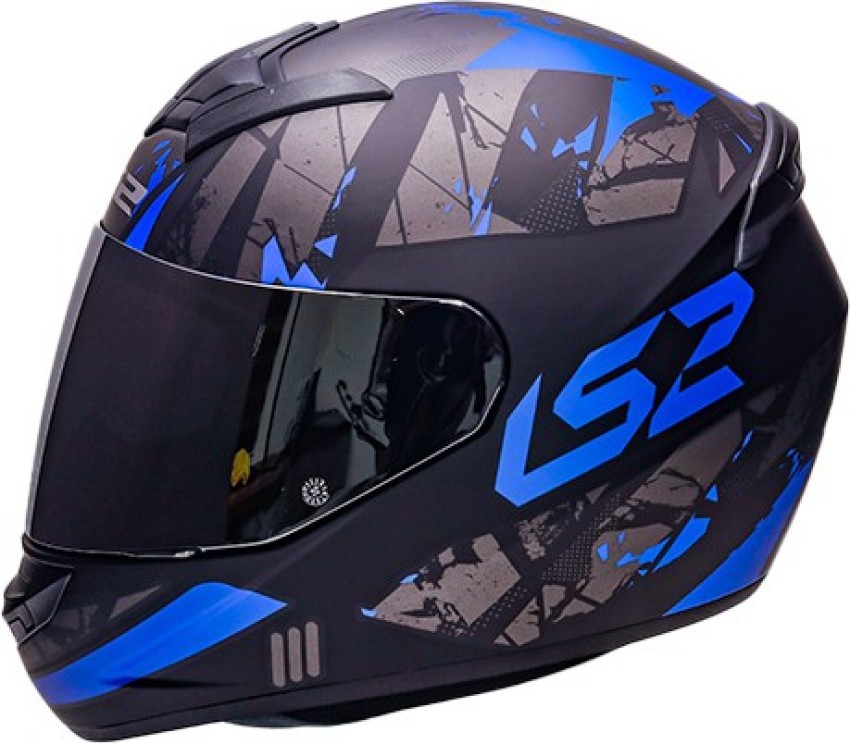 CASCO INTEGRAL LS2 FF352 EVO CYPRESS AZUL ROJO MATTE - Motobulls