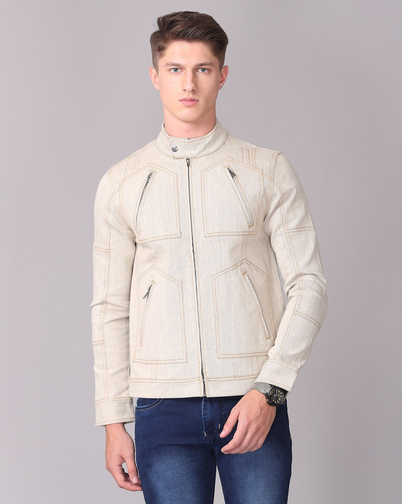 Mens denim jacket flipkart hot sale
