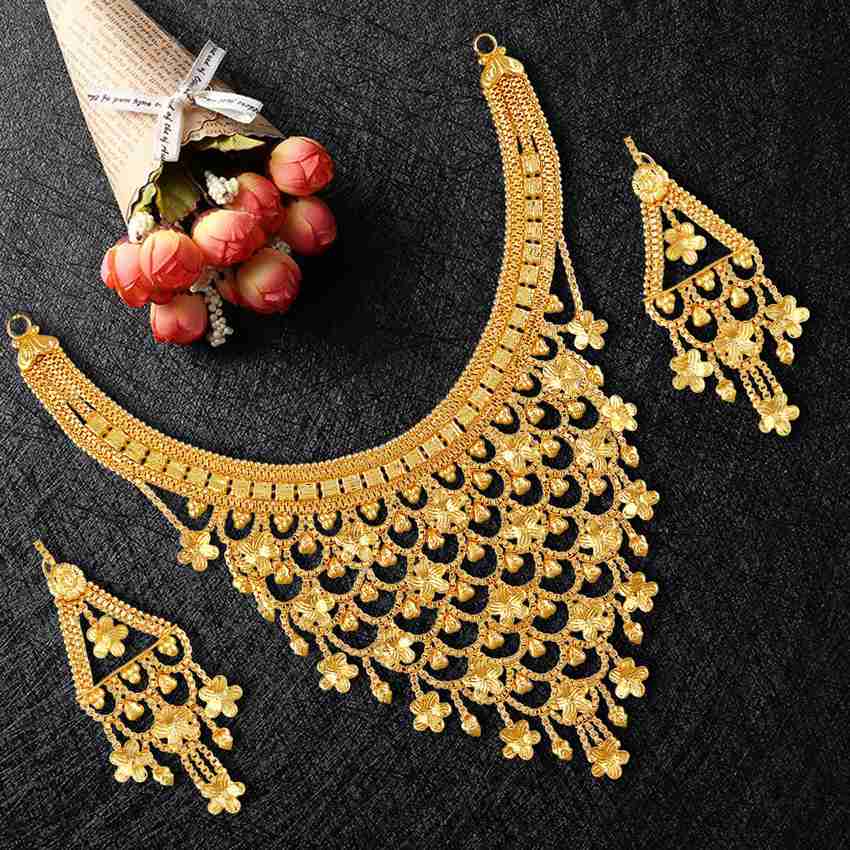 Mansiyaorange alloy jewel set hot sale