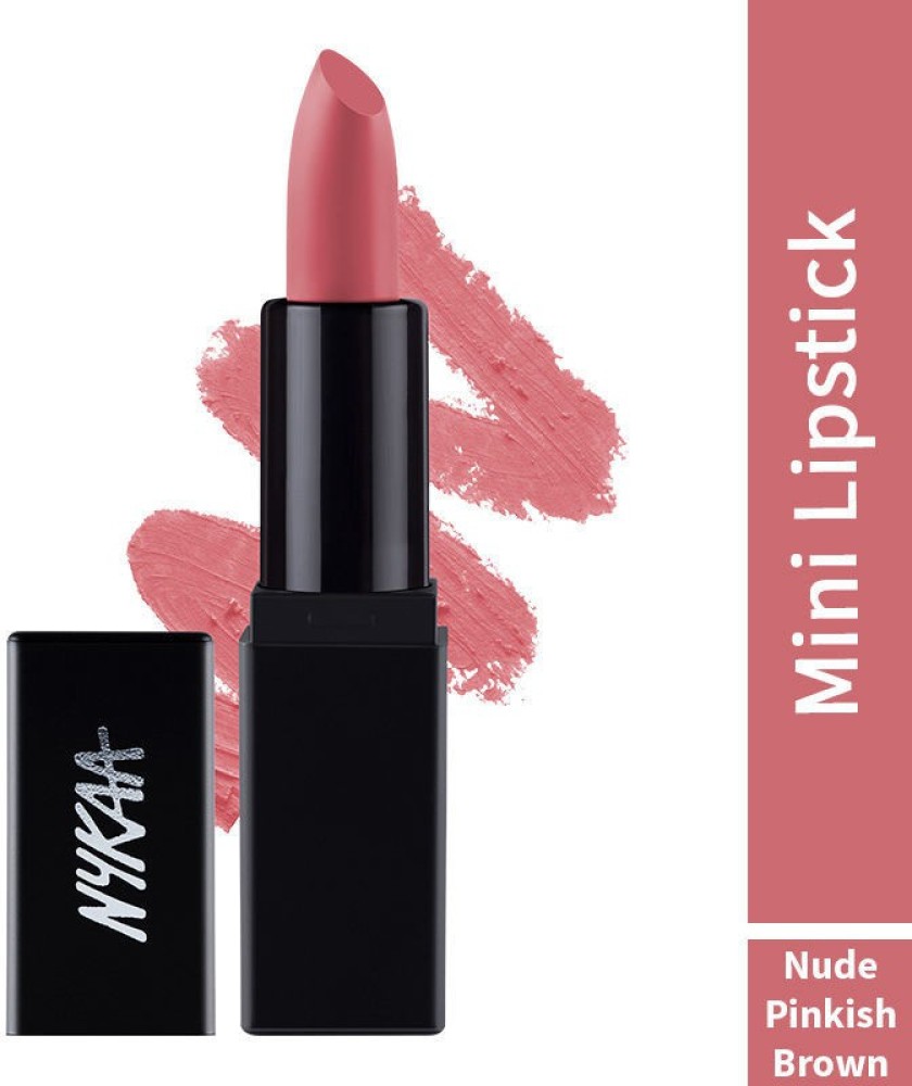 NYKAA So Matte! Mini Lipstick - 11 Naughty Nude - Price in India, Buy NYKAA  So Matte! Mini Lipstick - 11 Naughty Nude Online In India, Reviews, Ratings  & Features | Flipkart.com