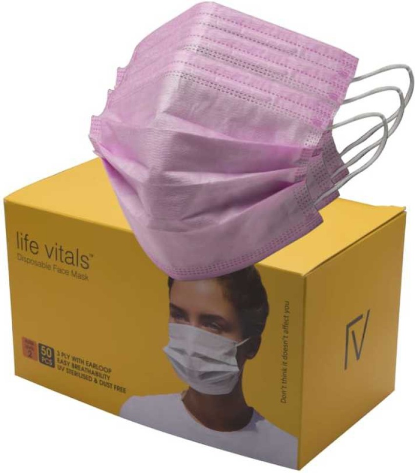 Life vitals LIFE VITALS LV -00015 Water Resistant Surgical Mask