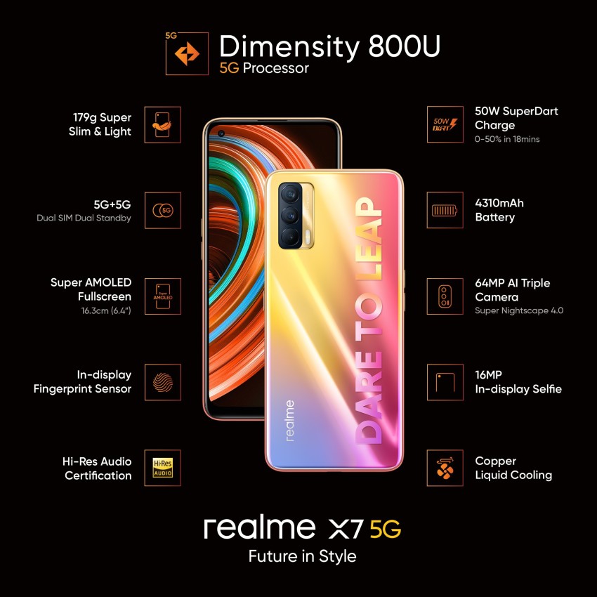 realme x7 mobile price