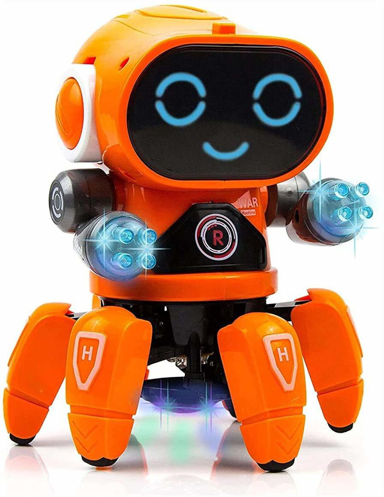 FYG ENTERPRISE Musical Dancing Robot Car Toys for Kids Robot with Music 3D Flashing Lights Dancing Naughty Robot for Kids Boys Girls MUSICAL DANCING ROBOT Musical Dancing Robot Car