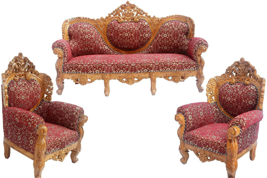 Sagwan sofa discount set price
