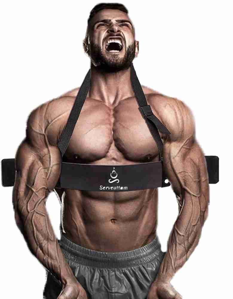 SERVEUTTAM Arm Blaster for Biceps Triceps Arm Blaster for Weight Lifting Elbow Support Buy SERVEUTTAM Arm Blaster for Biceps Triceps Arm Blaster for Weight Lifting Elbow Support Online at