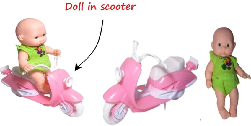 Baby born scooter doll sale