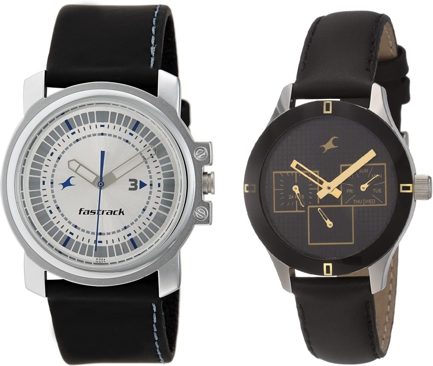 Fastrack couple watches on sale flipkart