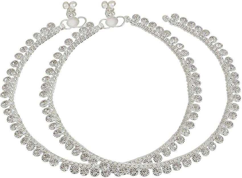 Weight of silver shop anklet