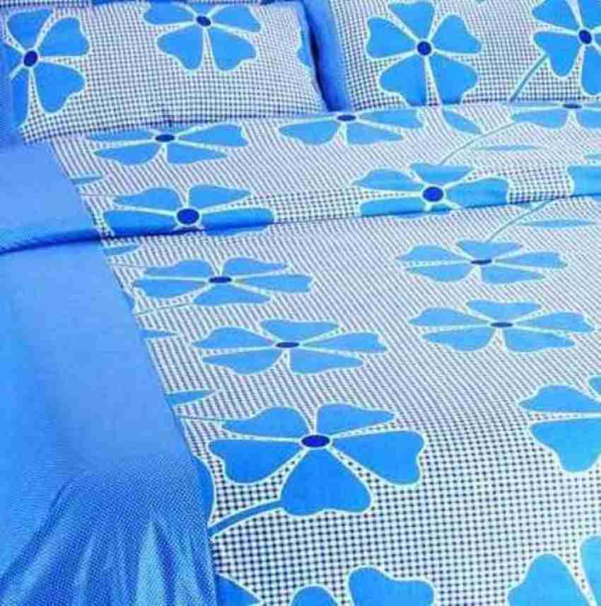 Shubh 144 TC Cotton Double Floral Flat Bedsheet - Buy Shubh 144 TC Cotton  Double Floral Flat Bedsheet Online at Best Price in India