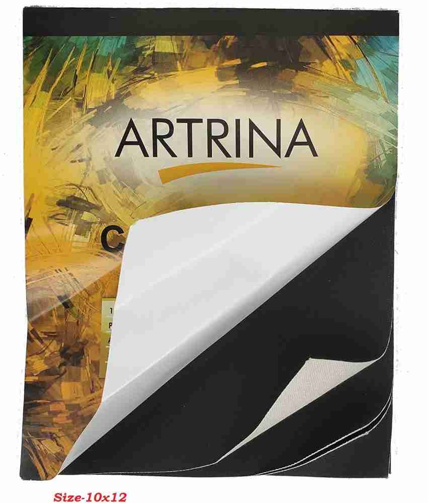 BRUSTRO Artists Watercolour Paper 300 Gsm -25% Cotton, Cold Pressed,  Contains 18 + 6 Sheets Free A4