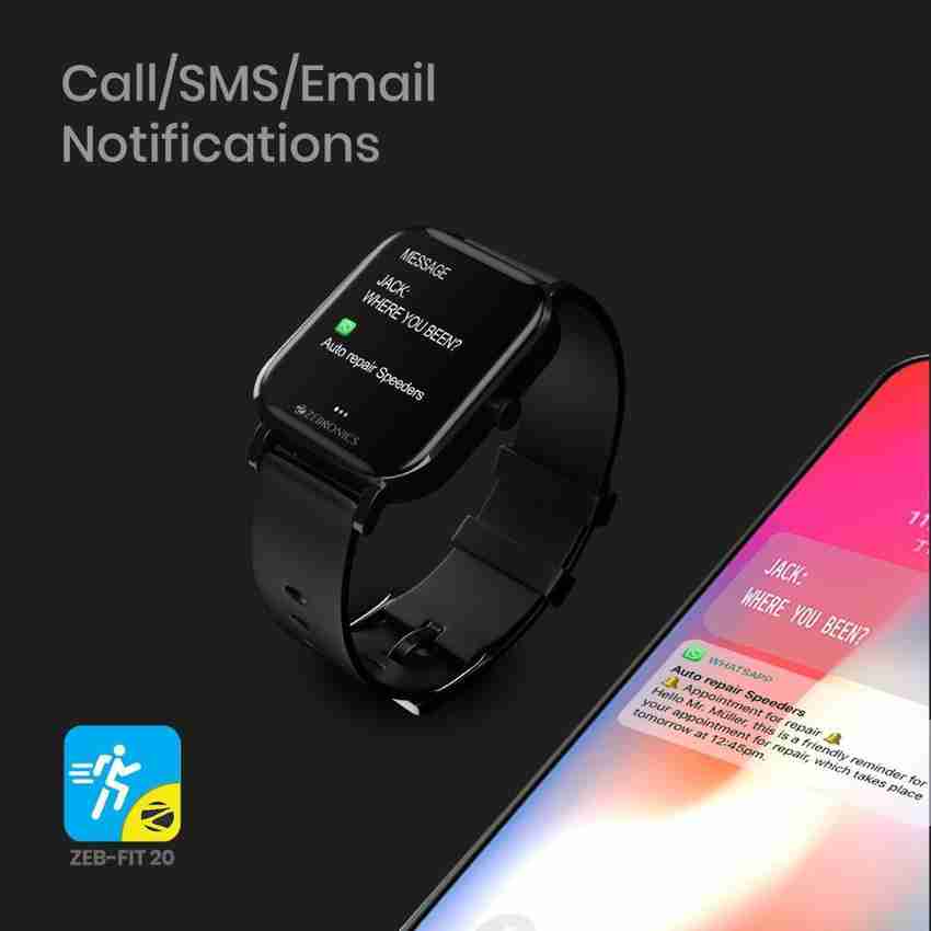 Zeb fit on sale 920 smart watch