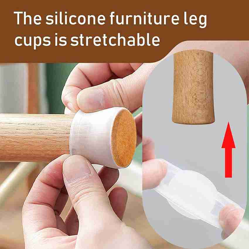 Iktu Chair Leg Caps 8pcs Silicone Floor Protector Round Furniture Table Feet Covers Fits Round Diameter 22 25mm 8 Caps Table Legs Price in India Buy Iktu Chair Leg Caps 8pcs Silicone
