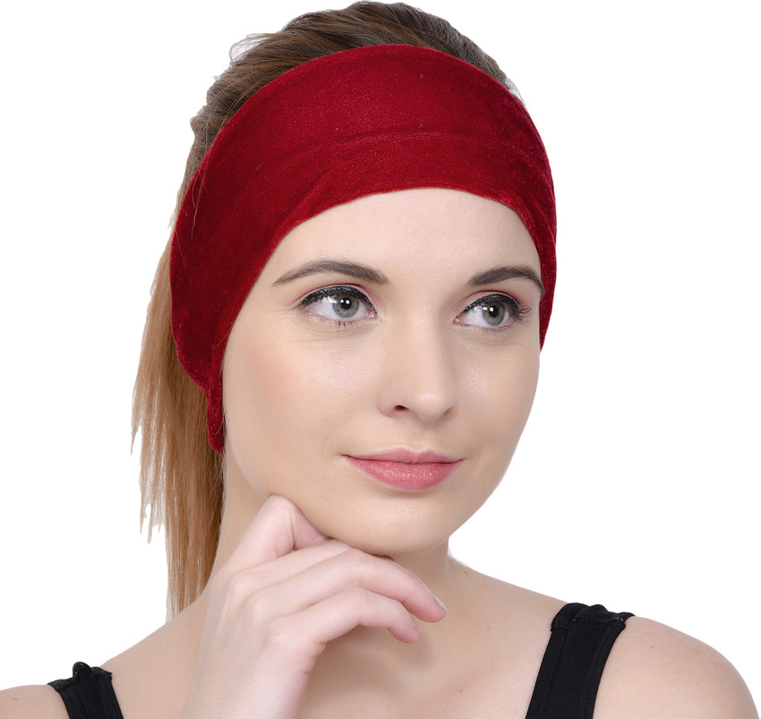 Bismaadh Velvet Headbands Men Women Yoga Running Sports Workout