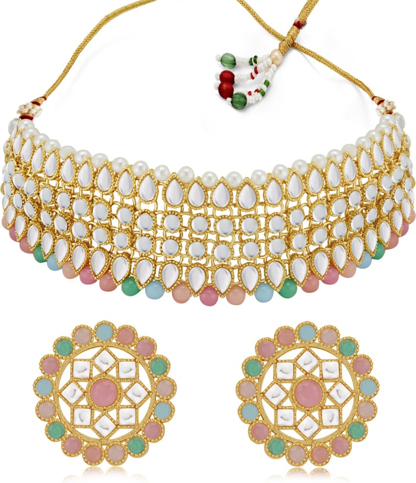 Sukkhi jewellery necklace on sale flipkart