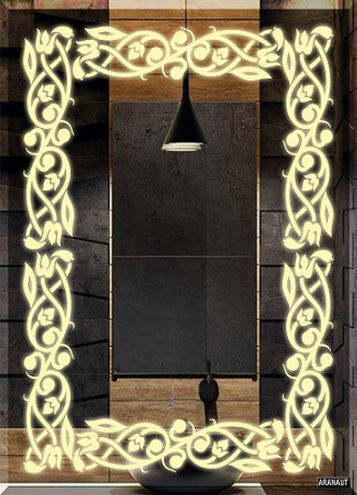 Glass mirror outlet designs