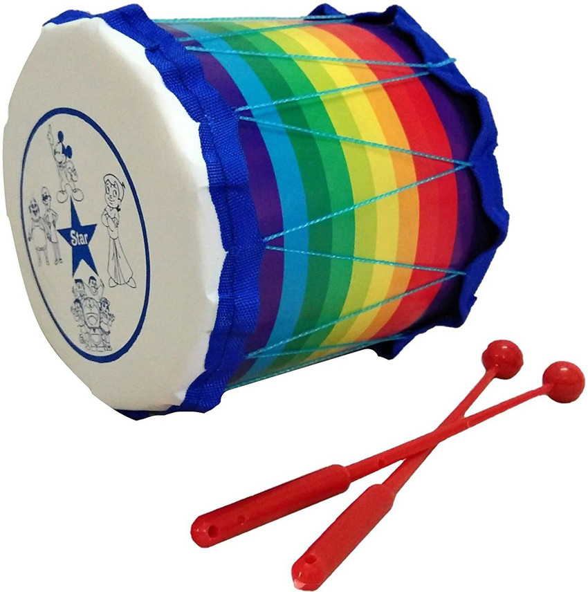 Joy Stories Musical Drum Set Punjabi Dhol Music Play Toy Musical