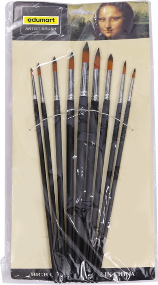 Paint By Number | Paint Brush Set (9 pcs)