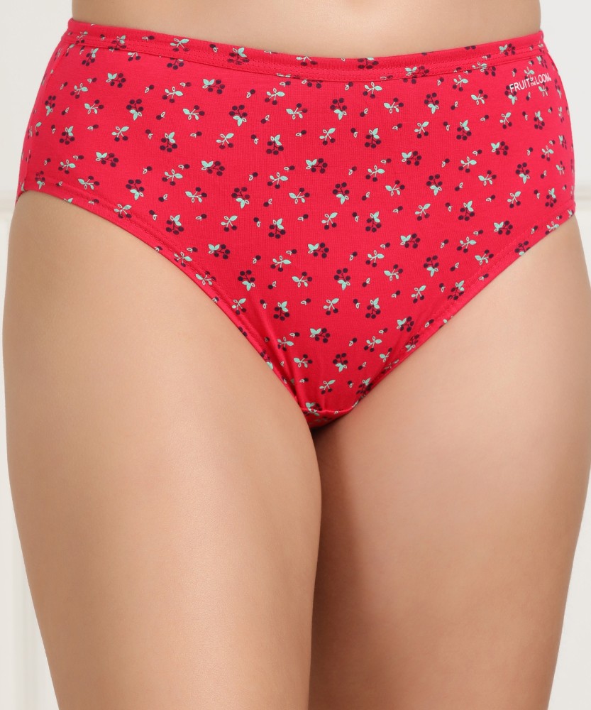 FRUIT OF THE LOOM Women Hipster Multicolor Panty - Buy FRUIT OF THE LOOM  Women Hipster Multicolor Panty Online at Best Prices in India