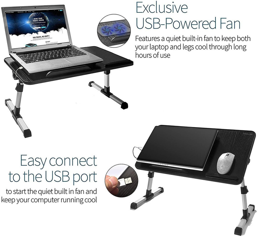 Laptop table with discount cooling fan flipkart
