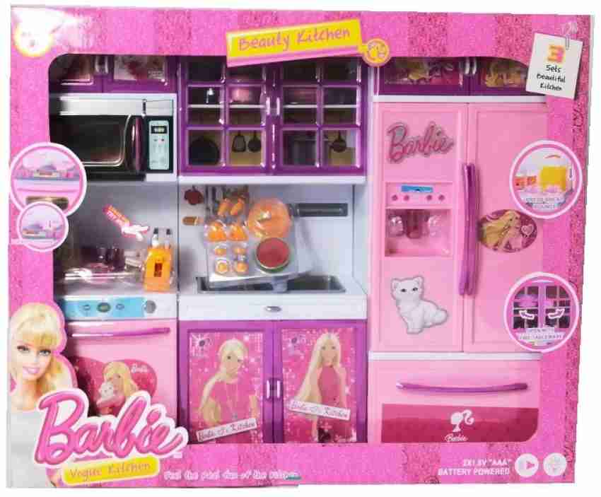 Barbie doll cheap kitchen set price