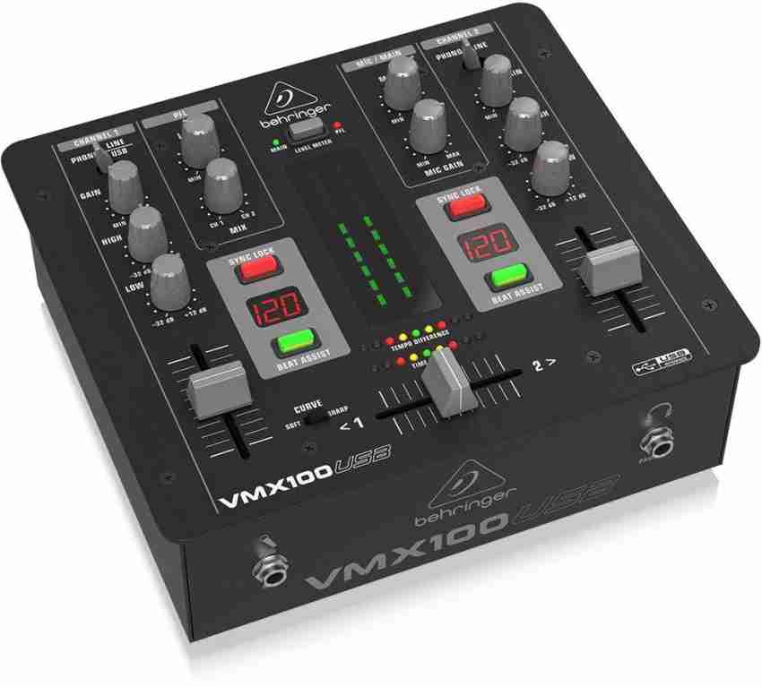 IMAGINEA mini 2 channel audio DJ mixer console interface with 48V phantom  power Combo Digital Sound Mixer Price in India - Buy IMAGINEA mini 2  channel audio DJ mixer console interface with