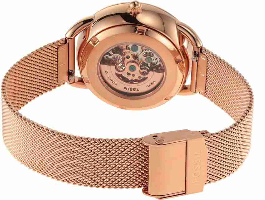 Fossil tailor rose outlet gold