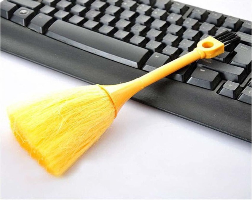 Multifunctional Cleaning Brush Computer Keyboard Brushes Microfiber Duster Cleaning  Brushes Hand Anti Dusting Desktop Cleaner