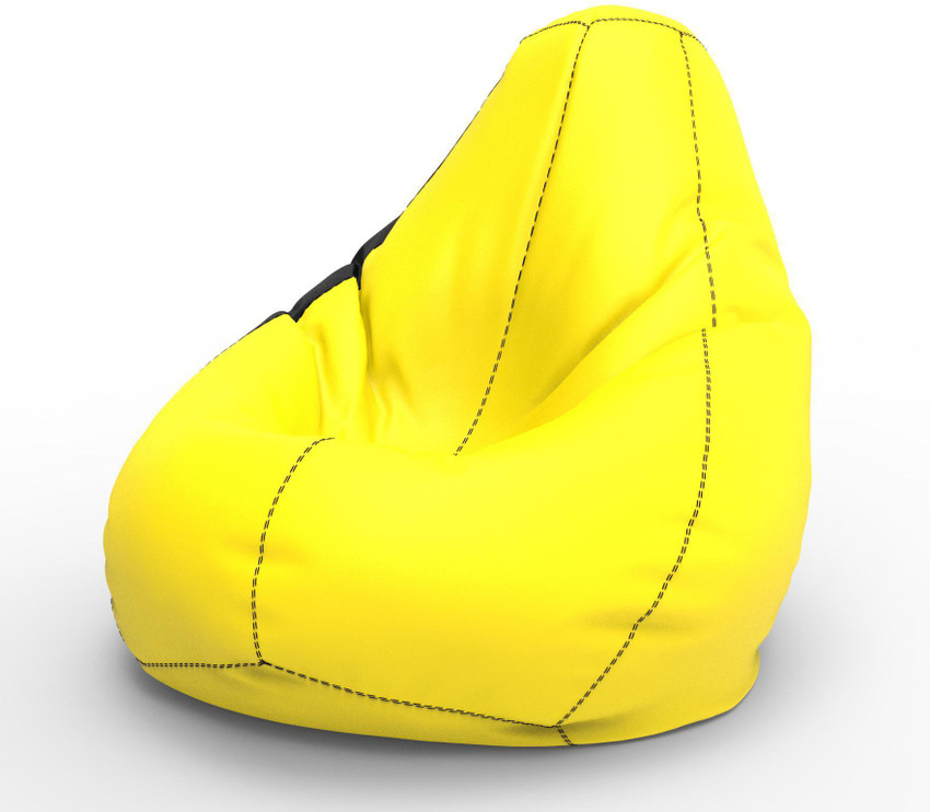 Yellow hot sale bean bag