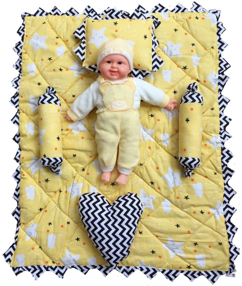 yaami Yellow Bedding Set Baby Bedding Set Printed Price in India Buy yaami Yellow Bedding Set Baby Bedding Set Printed online at Flipkart