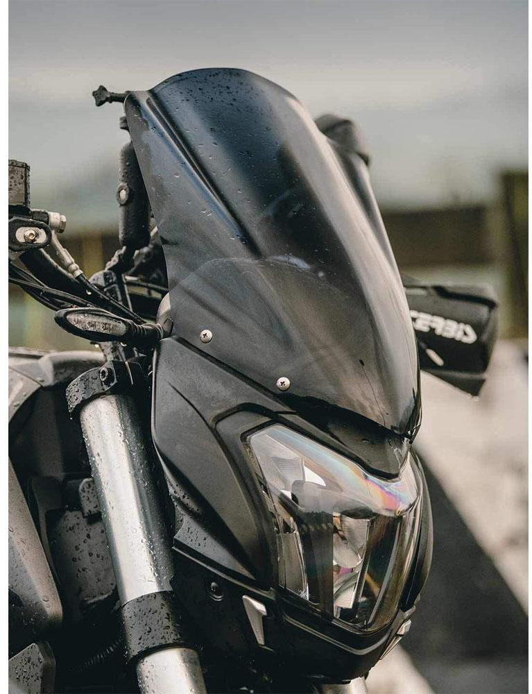 Sms traders Direct Fitting Visor for Dominar BK21 Bike Windshield