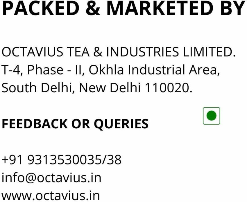 Buy Octavius 2 Assorted Teas with Infuser & Double wall Glass Online at  Best Price in India