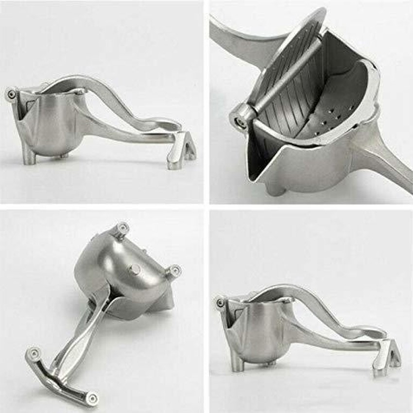 Manual Stainless Steel Fruit Juicer, For Home, Silver