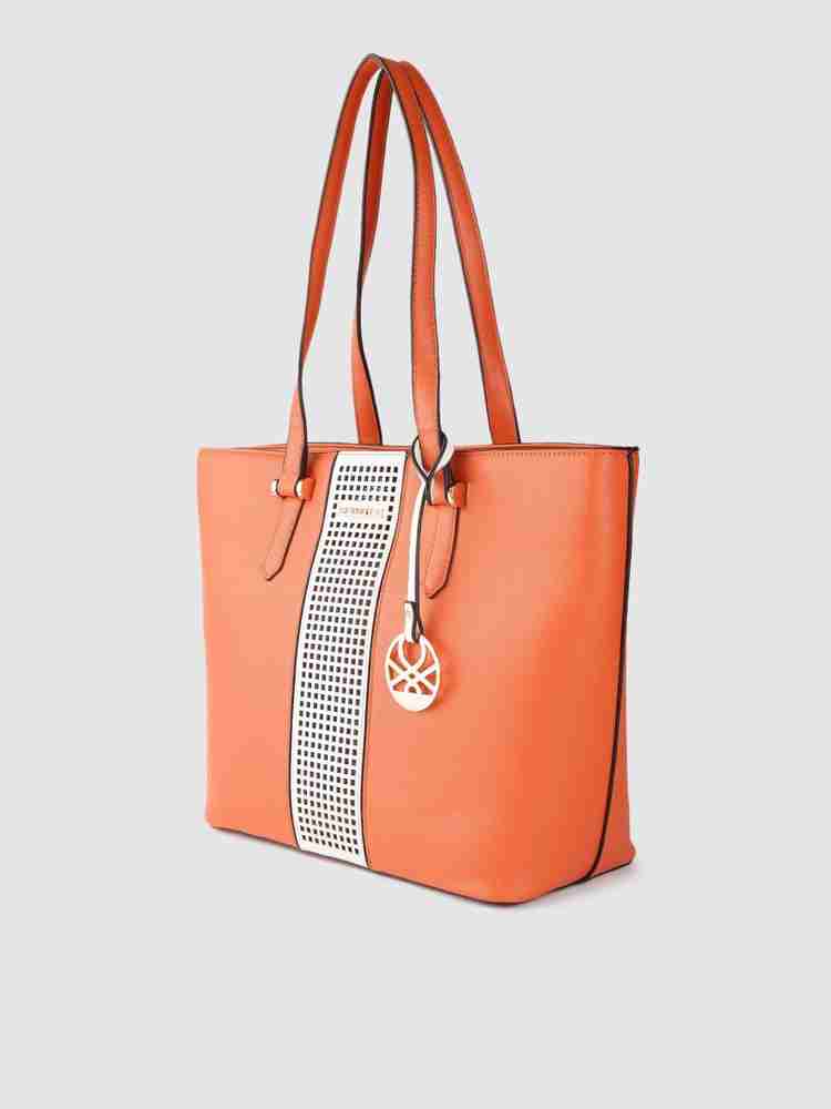 Ladies orange handbags cheap