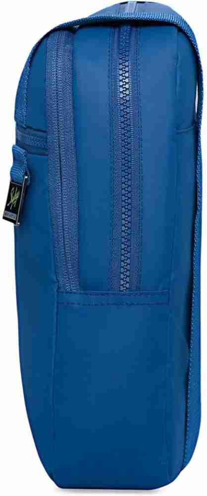 Buy online Light Blue Pvc Regular Sling Bag from bags for Women by