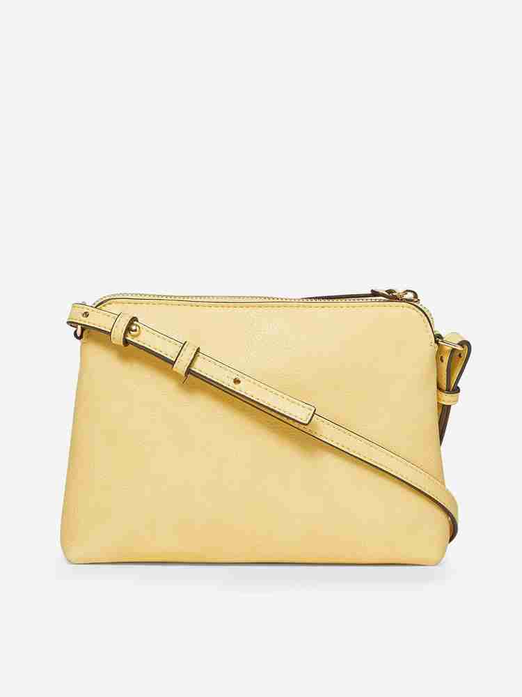 Buy DOROTHY PERKINS Women Yellow Sling Bag Yellow Online Best