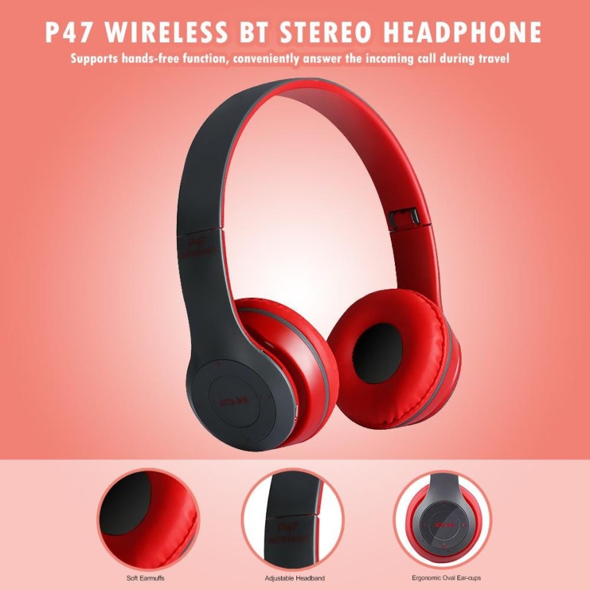 BUY SURETY Wireless Bluetooth Foldable P47 Headband Headphone