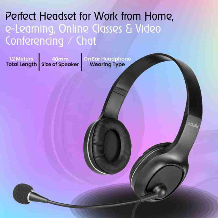 Headphones with mic discount work from home