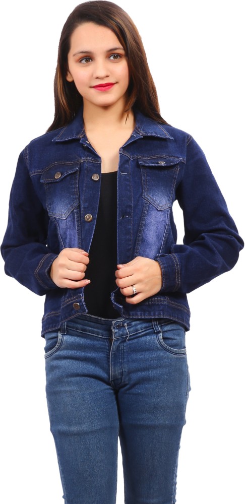 Denim jackets shop for women flipkart