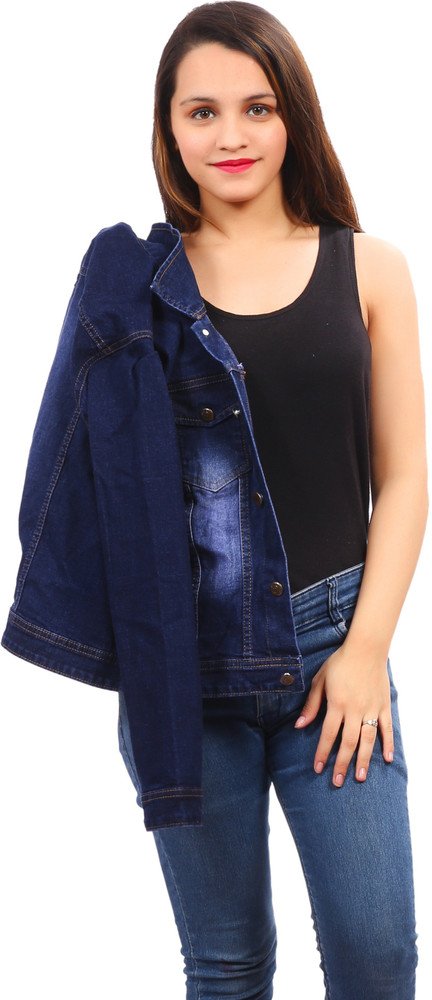 Flipkart denim jackets for womens store