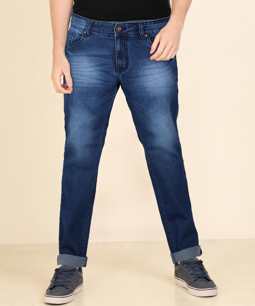 High Star Slim Men Blue Jeans - Buy Dark Blue High Star Slim Men