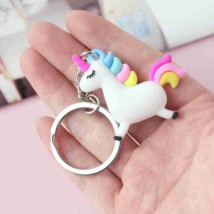 GhatiyaBazaar Unicorn lucky Keychain Pack of 2 Key Chain Price