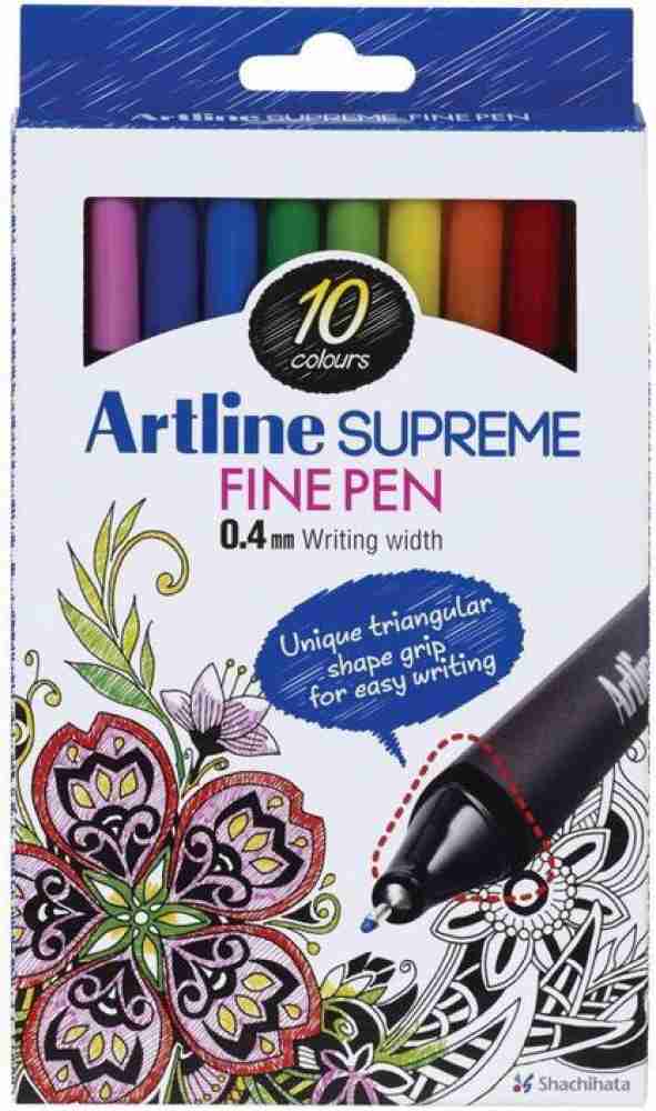 Artline Drawing Pen Fine Tip Nib Sketch Pens - Drawing Pen