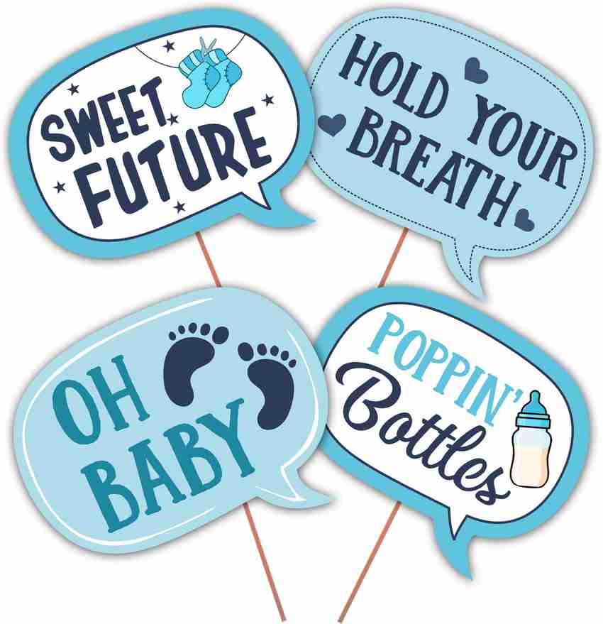 Baby shower online props boy