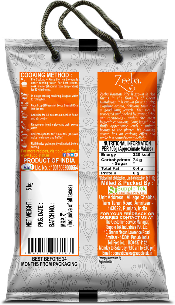 Share 125+ basmati rice bag best esthdonghoadian